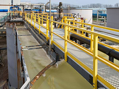 FRP channel handrail
