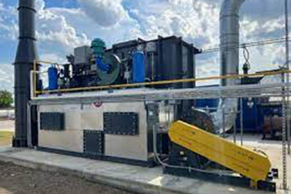Printing and packaging waste gas