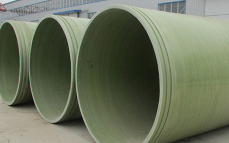 FRP sand-laminated pipes