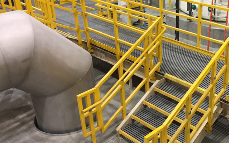 FRP handrail system