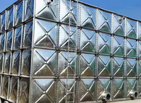 Galvanized water tank