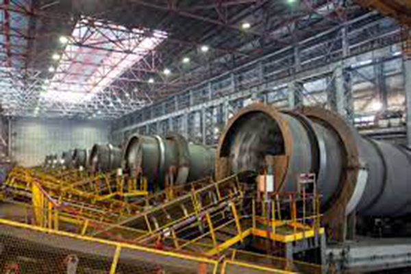 Exhaust gas from pelletizing plants