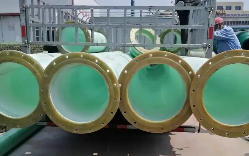 Fiberglass pipes