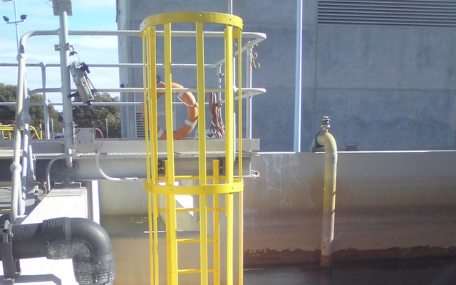 FRP ladders & FRP cage ladders