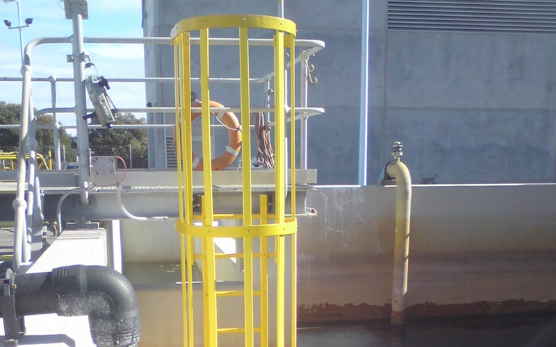 FRP ladders & FRP cage ladders