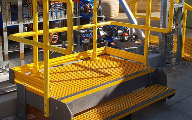 FRP GRP Fiberglass Working Platform