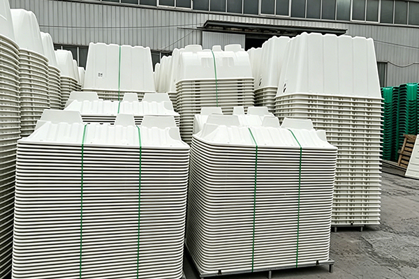 FIBERGLASS MOLDED SEPTIC TANKS FACTORY WORKSHOP