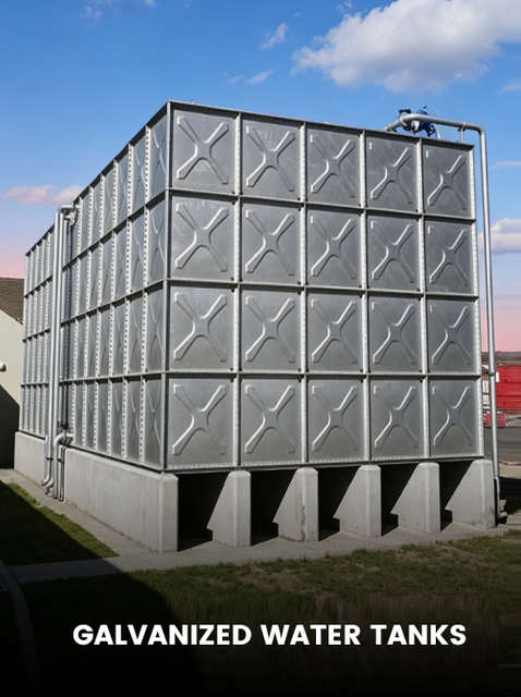 GALVANIZED WATER TANKS