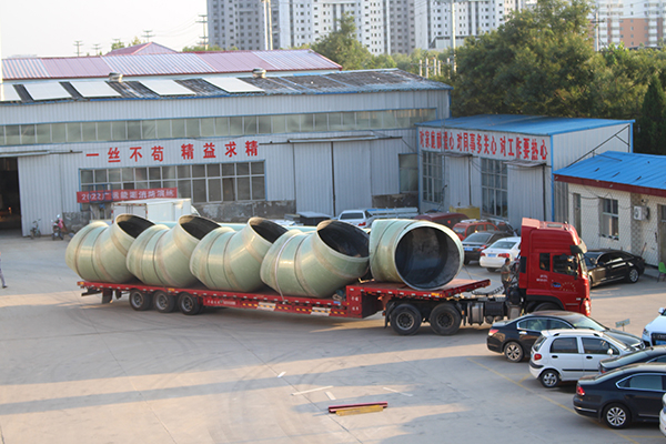 FIBERGLASS PIPES FACTORY WORKSHOP