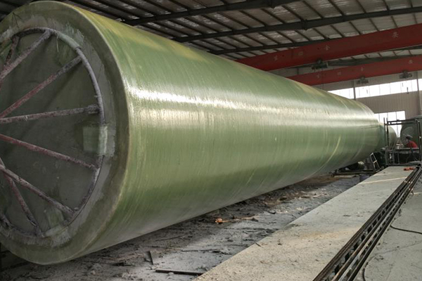 FIBERGLASS DESULFURIZATION TOWERS FACTORY WORKSHOP-4